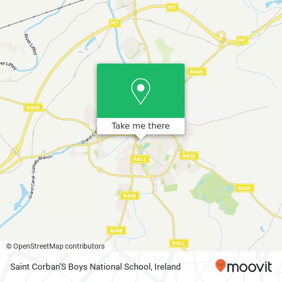 Saint Corban’S Boys National School map