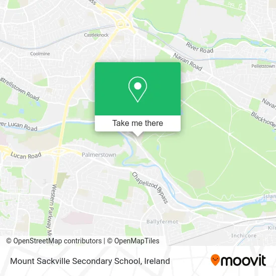 Mount Sackville Secondary School map