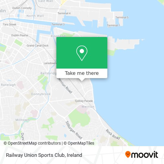 Railway Union Sports Club map