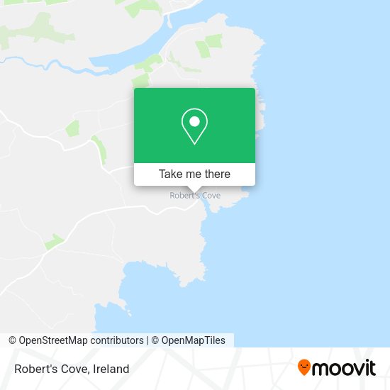 Roberts Cove map