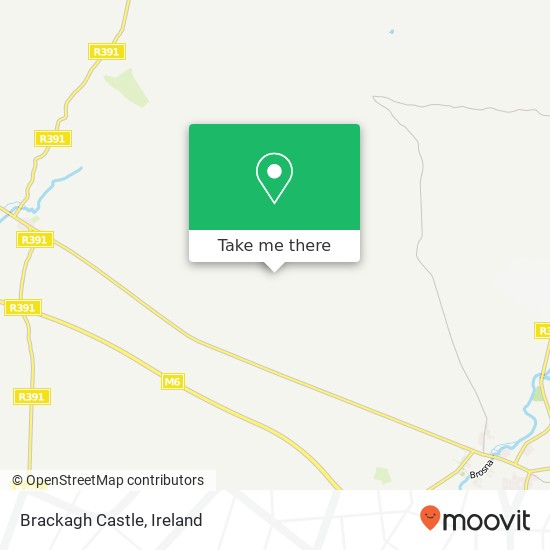 Brackagh Castle map