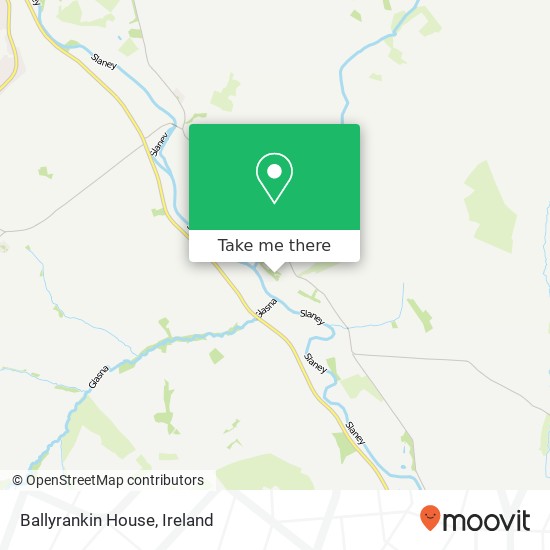 Ballyrankin House map