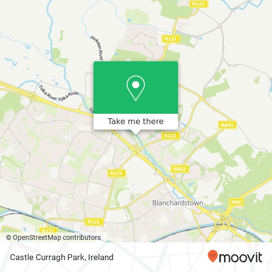 Castle Curragh Park map