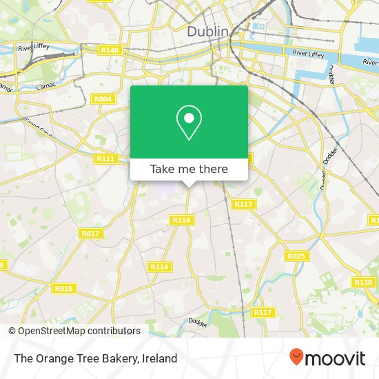 The Orange Tree Bakery map