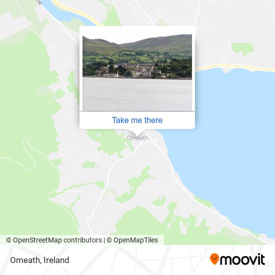 Omeath map