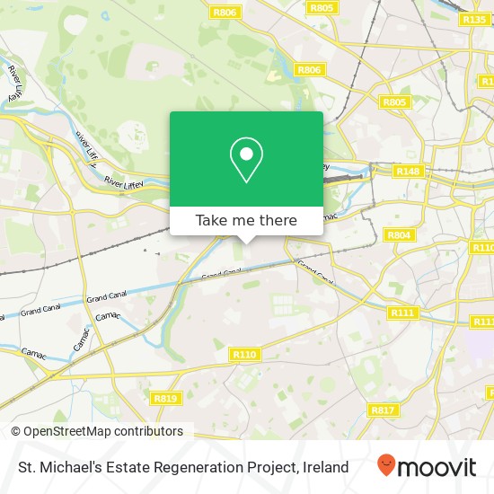 St. Michael's Estate Regeneration Project map