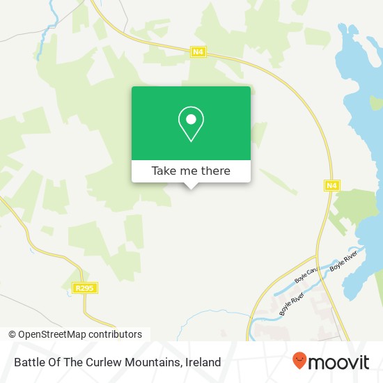 Battle Of The Curlew Mountains map