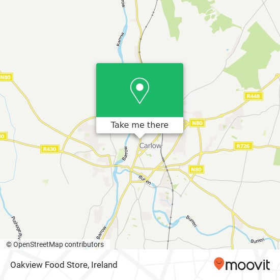 Oakview Food Store map