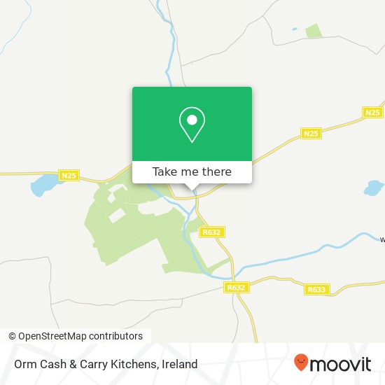 Orm Cash & Carry Kitchens map