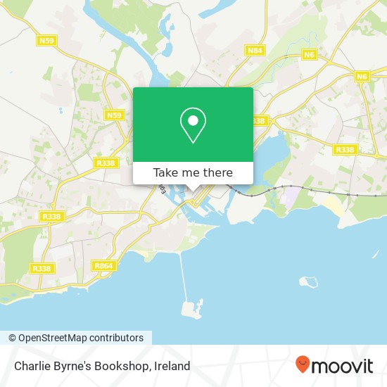 Charlie Byrne's Bookshop map