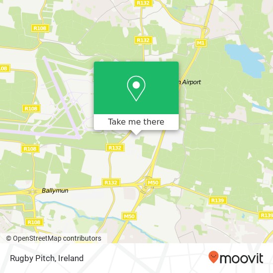 Rugby Pitch map