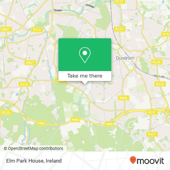 Elm Park House map