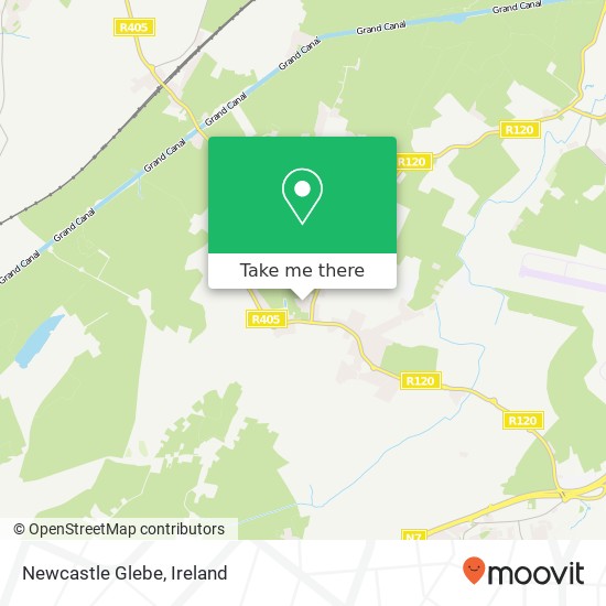 Newcastle Glebe map