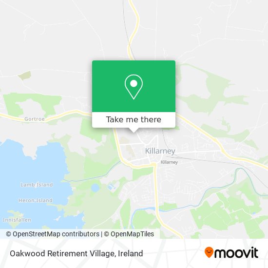 Oakwood Retirement Village map
