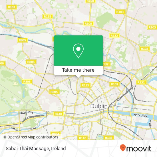 Sabai Thai Massage map