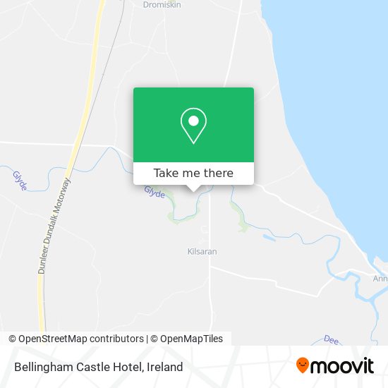 Bellingham Castle Hotel map