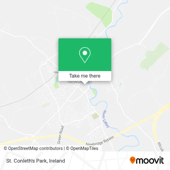 St. Conleth's Park map