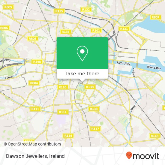 Dawson Jewellers map