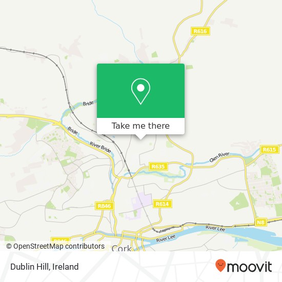 Dublin Hill map