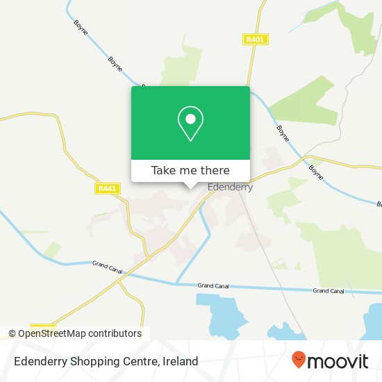 Edenderry Shopping Centre map