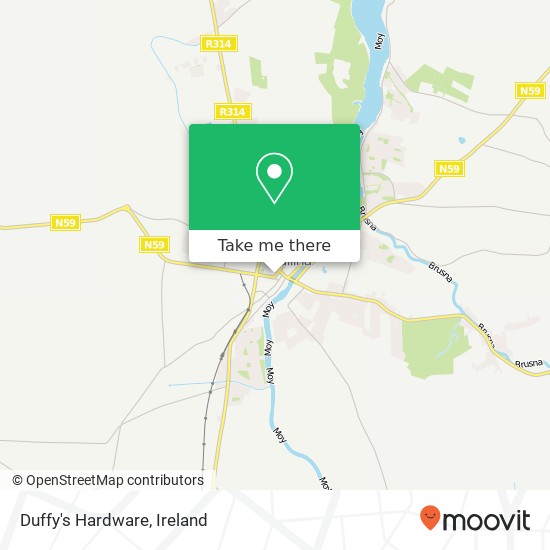 Duffy's Hardware map
