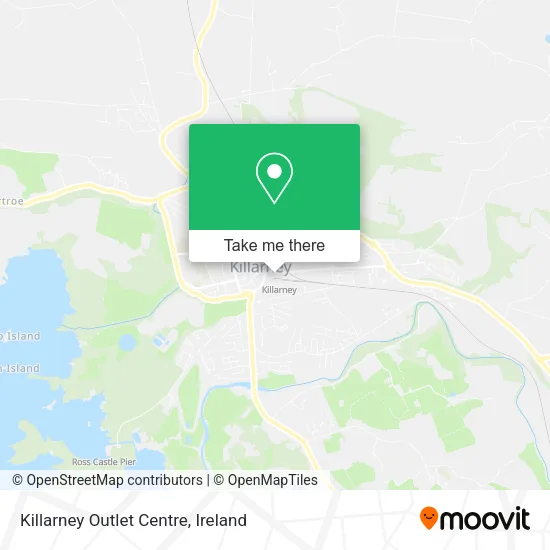 Killarney Outlet Centre map