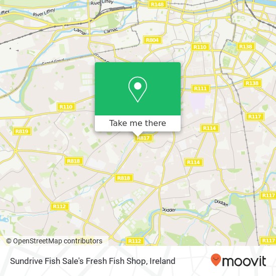 Sundrive Fish Sale's Fresh  Fish Shop map
