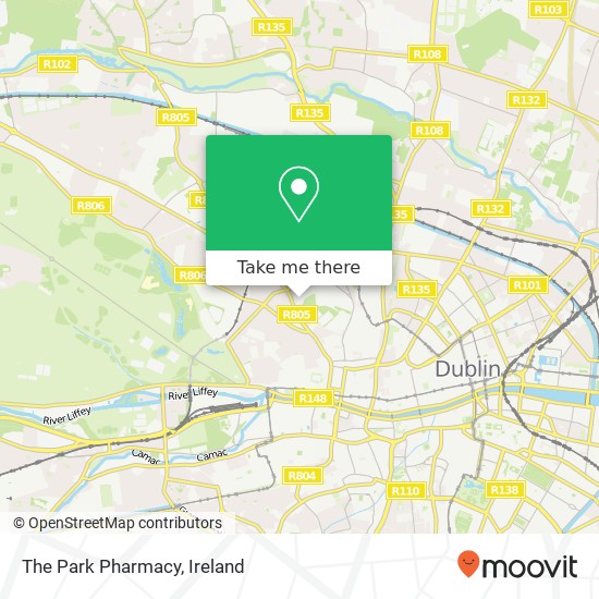 The Park Pharmacy map