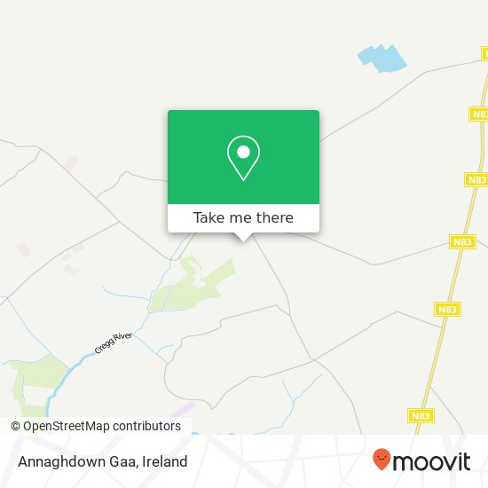 Annaghdown Gaa map