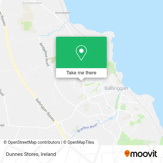 Dunnes Stores map