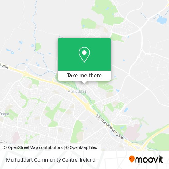 Mulhuddart Community Centre map