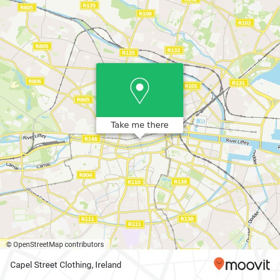 Capel Street Clothing map