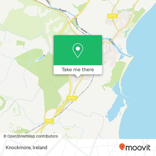 Knockmore map