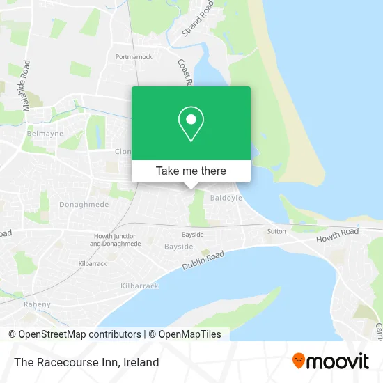 The Racecourse Inn map