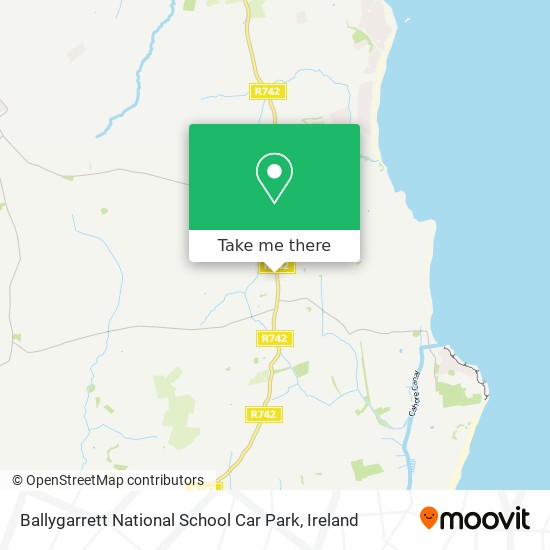 Ballygarrett National School Car Park map