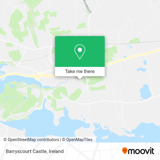 Barryscourt Castle map