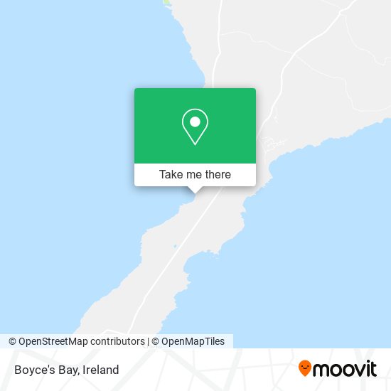 Boyce's Bay map