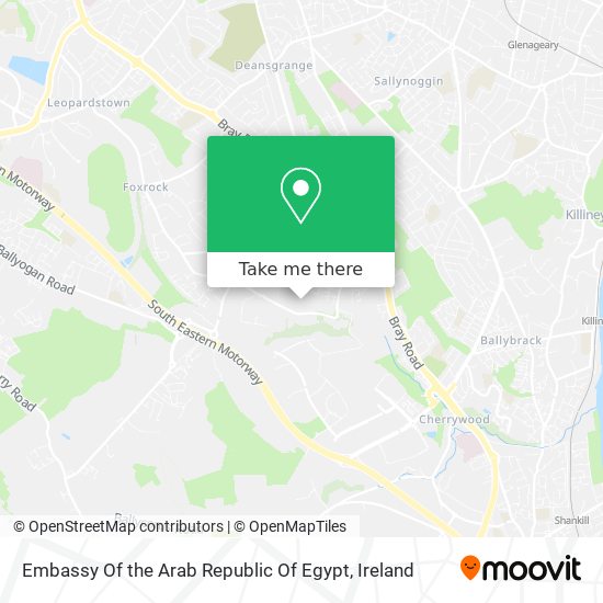 Embassy Of the Arab Republic Of Egypt map