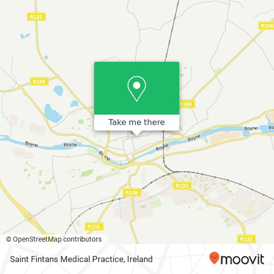 Saint Fintans Medical Practice map