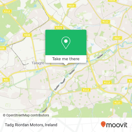 Tadg Riordan Motors map