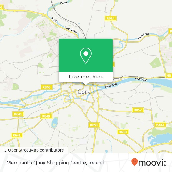Merchant's Quay Shopping Centre plan