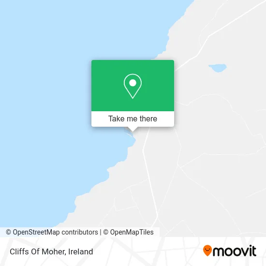 Cliffs Of Moher map