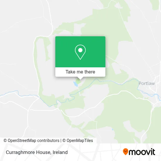 Curraghmore House map