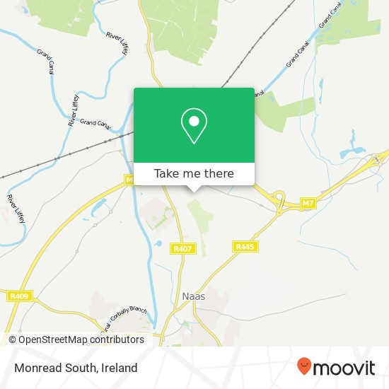 Monread South map