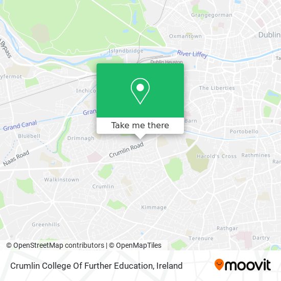 Crumlin College Of Further Education map