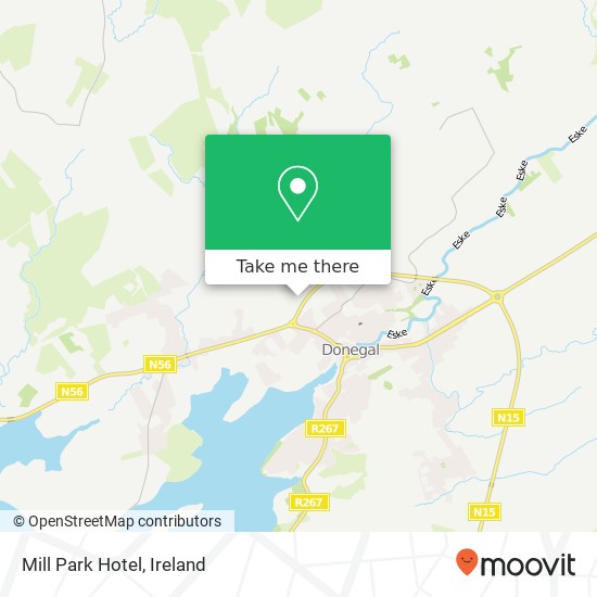 Mill Park Hotel map