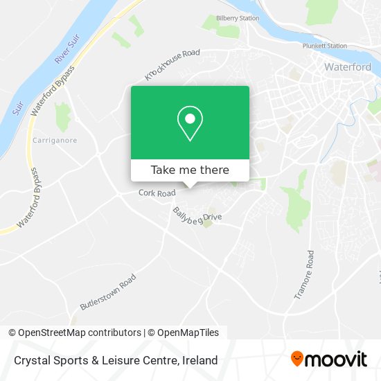 Crystal Sports & Leisure Centre map