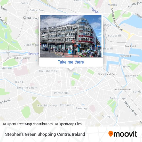 Stephen's Green Shopping Centre map