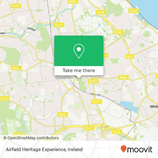 Airfield Heritage Experience map