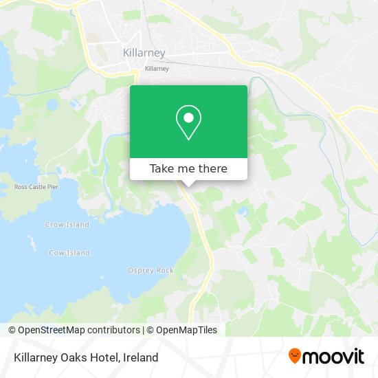Killarney Oaks Hotel map